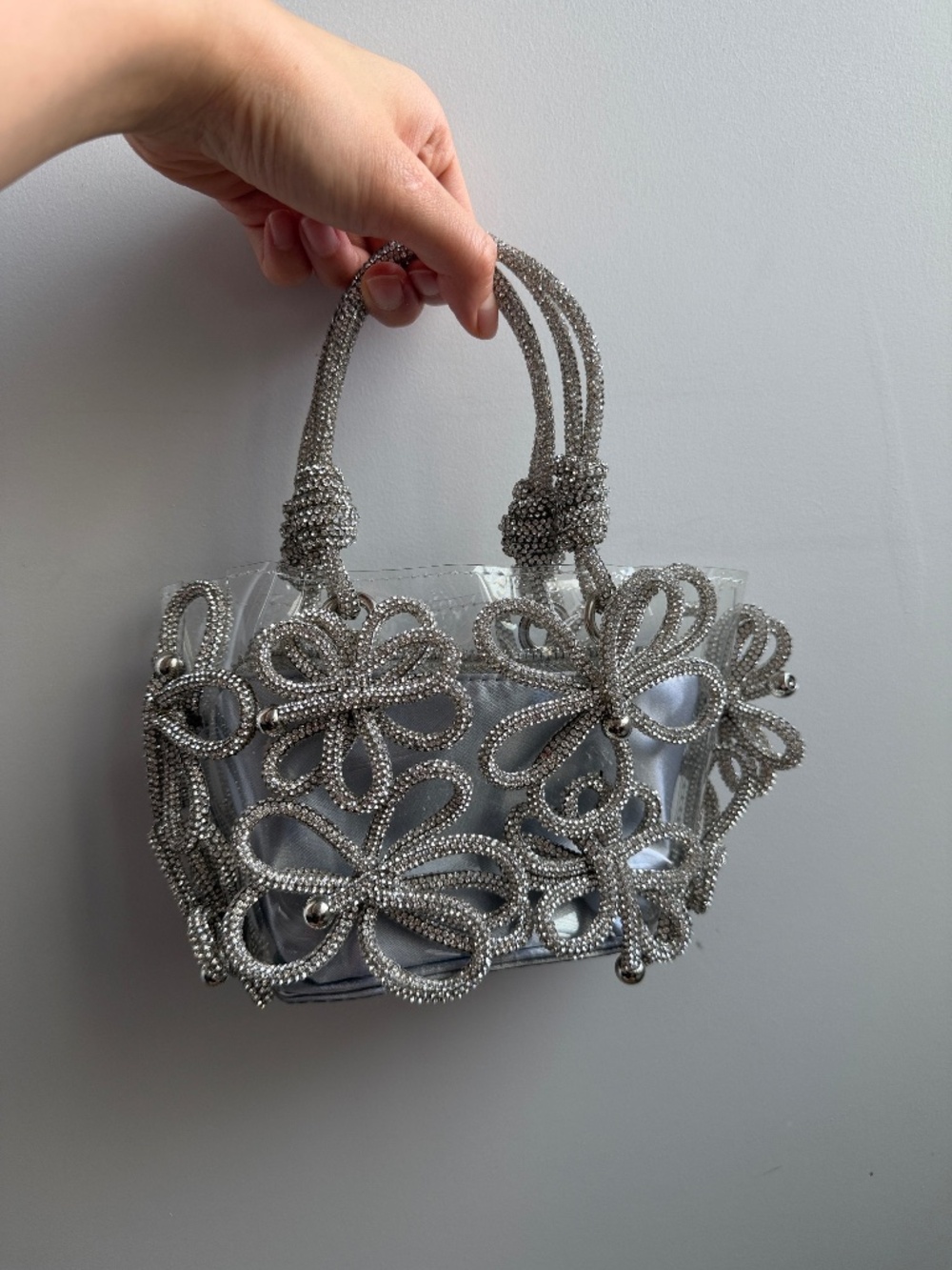 Rhinestone Statement Bag